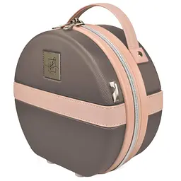 Бьюті-кейс Semi Line 5L Brown/Pink Cream (T5673-1), Коричневий