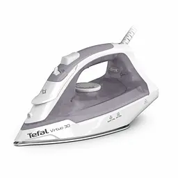 Праска Tefal Virtuo 30 2000 Вт 240 мл паровий удар 120 г постійна пара 27 г керамічна підошва сіро-фіолетовий