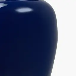 Ваза MBM HOME Елізіум залізна глибокий синій золотий 230х230х350 мм (VB-04 DEEP BLUE/GOLD) - мініатюра 4