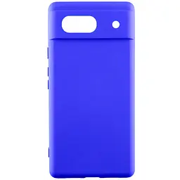 Чохол Ummi Lakshmi Silicone Cover Full Camera (AA) для Google Pixel 7a Синій / Iris