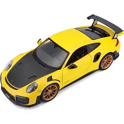Ігрова автомодель Maisto Porsche 911 GT2 RS 1:24 (31523 yellow) - мініатюра 8