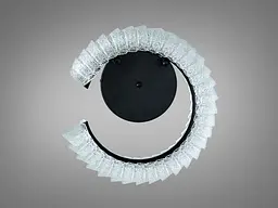Сучасний LED світильник Diasha 2509/400BK з пультом і димером - мініатюра 4