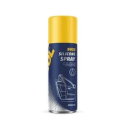 Мастило проникаюче Mannol Silicone Spray силіконова 200 мл (9953)