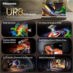 LED-телевізор Hisense 65UR8S (7263495) - мініатюра 2