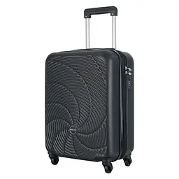 Валіза Semi Line 20 дюймів (S) 44 л ABS-пластик розширення 20% 4 колеса код. замок ручна поклажа Black