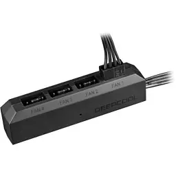 Контроллер вентилятора Deepcool 4 Port Fun Hub (FH-04) - мініатюра 3
