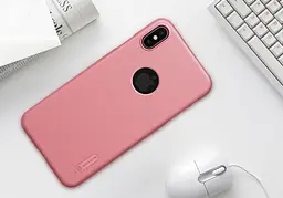Чохол Nillkin Matte для Apple iPhone XS Max (6.5) Рожевий / Rose Gold - мініатюра 2