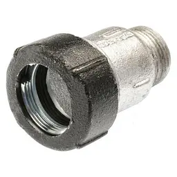 З'єднання затискне Gross QA з переходом на ЗР чавун Ø 40 мм 1 1/2″ 30412