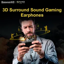 Навушники Baseus Immersive Virtual 3D gaming H08 (NGH08-01) - мініатюра 6
