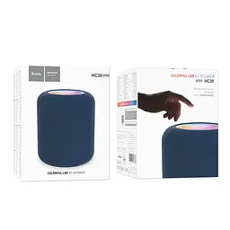 Колонка портативна Hoco HC30 Oceano BT speaker блакитний - мініатюра 2