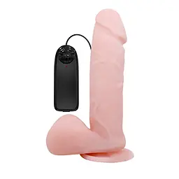 Вібратор Dong Vibrating Dildo Flesh - мініатюра 2
