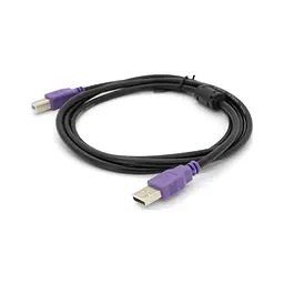 Кабель для принтера USB 2.0 AM/BM 1.5m ferrite black Ritar (YT-AM/BM-1.5MB)