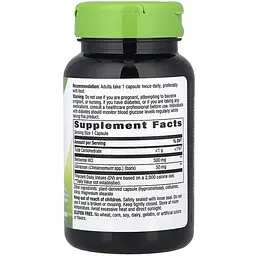 Берберин Nature's Way Berberine with Cinnamon 60 веганських капсул - мініатюра 2