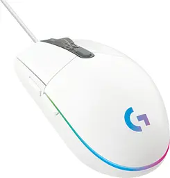 Миша комп'ютерна Logitech G203 Gaming Lightsync RGB White (910-005797, 910-005791) - мініатюра 2