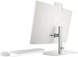 Комп'ютер персональний моноблок HP 240-G10 23.8" FHD IPS AG Intel i3-N300 8GB F512GB UMA WiFi кл+м 3р DOS білий - мініатюра 4