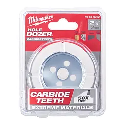 Коронка Bi-Metal Carbide Milwaukee, діаметр 54мм - мініатюра 2