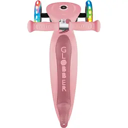 Самокат Globber Primo Foldable Lights пастельно-рожевий (432-211-3) - мініатюра 9