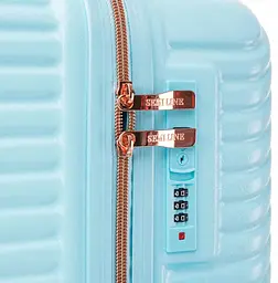 Валіза Semi Line 24" (M) Light Blue (T5728-2) (DAS303069) - мініатюра 5