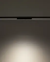 Магнітний трековий світильник Nowodvorski 11720 NANO-LVM Focus Out LED 1x10W 3000K 450Lm IP20 чорний - мініатюра 2