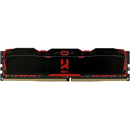 Модуль пам`яті DDR4 16GB/3200 Goodram Iridium X Black (IR-X3200D464L16SA/16G)