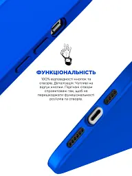 Чохол ArmorStandart ICON2 Case для Apple iPhone 12/12 Pro Lake Blue - мініатюра 4