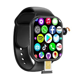 Розумний Смарт-годинник Wonlex MT107 3GB+32GB Original Наручний годинник-смартфон для соцмереж та месенджерів (19535) - мініатюра 5