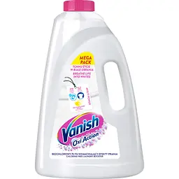 Засіб для видалення плям Vanish Oxi Action Кришталева білизна 3 л (5908252014033/5908252018079)