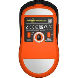 Бездротова миша HATOR Quasar 2 PRO Wireless Black Orange (HTM560BO) - мініатюра 3