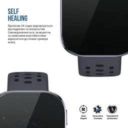 Плівка захисна Armorstandart Matte hydrogel Amazfit Bip 6 6 pcs (ARM91956) - мініатюра 3