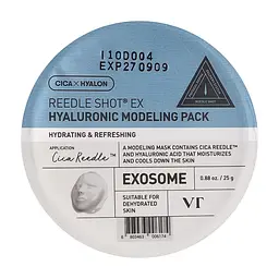 Маска для обличчя VT Cosmetics Reedle Shot EX Hyaluronic Modeling Pack Моделювальна з гіалуроновою кислотою 25 г (8803463006174)