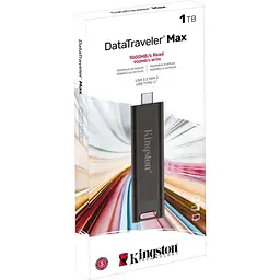 USB флеш-накопичувач Kingston DataTraveler Max 256GB USB-C 3.2 Gen 2 Black (DTMAX/256GB) [83517] - мініатюра 6