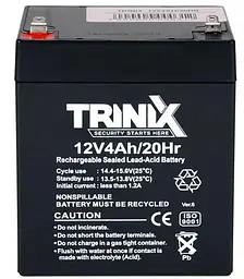 Акумуляторна батарея для ДБЖ Trinix AGM 12 V / 4 А*ч (44-00040) - мініатюра 2