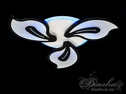 Пріпотолочние люстри Diasha 8093/3BK LED dimmer - мініатюра 2