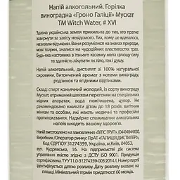 Горілка виноградна Witch Water Grape 40% 0.5 л - мініатюра 4