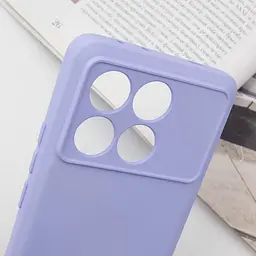 Чохол Silicone Cover Lakshmi Full Camera (A) для Xiaomi Poco X6 Pro Бузковий / Dasheen - мініатюра 5