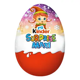 Шоколадне яйце Kinder Überraschung Rosa Maxi Weihnachten Christmas Ельф 100 г
