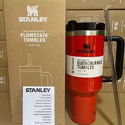 Термокухоль Stanley Quencher H2.0 Tumbler з неіржавкої сталі 1,18 л Neon Orange KT6007816