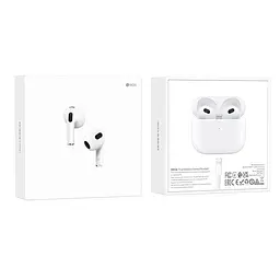 Bluetooth Стерео Гарнітура Borofone BW26 Білий - мініатюра 4