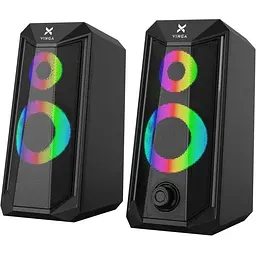Акустична система Vinga SP-200 LED USB Black