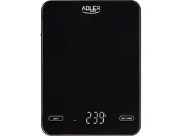 Ваги кухонні Adler AD 3177 black