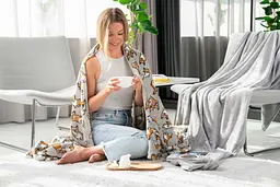Плед Ardesto Flannel 160х200 см 100% поліестер коргі pbe0050436 - мініатюра 4