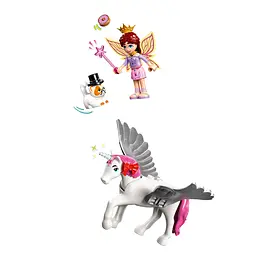 Конструктор LEGO Friends Костюмована вечірка з єдинорогом і феєю 261 деталь (42661) - мініатюра 10