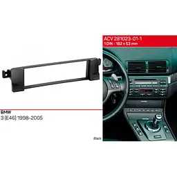Перехідна рамка BMW 3 Series (E46) ACV 281023-01-1 - мініатюра 6