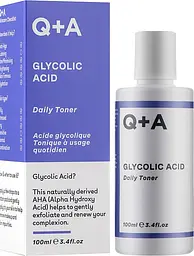 Тонер для обличчя з гліколевою кислотою Q+A Glycolic Acid Daily Toner 100 мл - мініатюра 2