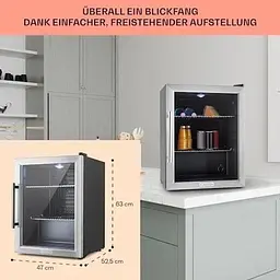 Холодильник для напоїв Klarstein Beersafe XL 60л (10027672) - мініатюра 2