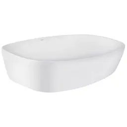 Раковина Qtap Cardinal 500х380х140 мм, White, овальна, без донного клапана QT04116302W
