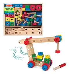 Дерев'яний будівельний конструктор Melissa&Doug, 48 елементів (MD5151) - мініатюра 3