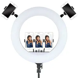 Кільцева LED лампа зі штативом AC Prof LED RL-21 54см [75764] - мініатюра 2