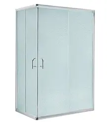 Набір Lidz Душова кабіна Wawel SC120x80.SAT.LOW.FR, прямокутна, скло Frost 5 мм + Душовий піддон Kapielka ST120x80x14 - мініатюра 2