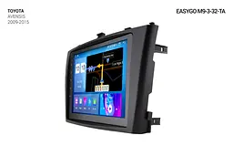 Штатна автомагнітола EasyGo M9-3-32-TA Toyota Avensis 2009-2015 - мініатюра 3